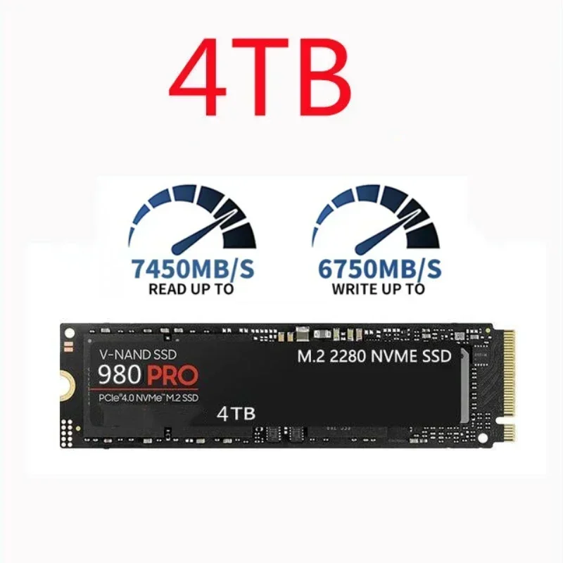 Pcie 4.0 4Tb 2280 Ssd 7450Mbps - Orijinal 980 PRO M.2 2280 NVMe