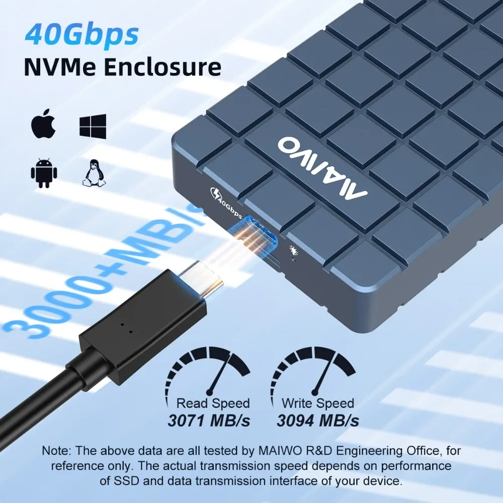 MAIWO USB 4.0 40Gbps M.2 NVMe  - 8Tb M2 Nvme Ssd incelemesi ve fiyatı