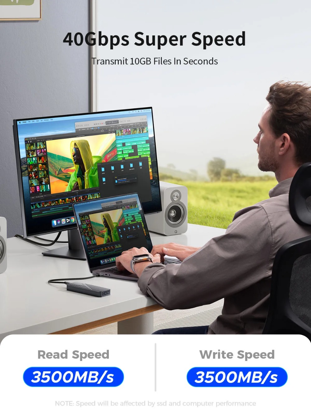 ORICO USB4 40Gbps M.2 NVMe SSD - Usb4 40Gbps External Ssd 8Tb incelemesi ve fiyatı
