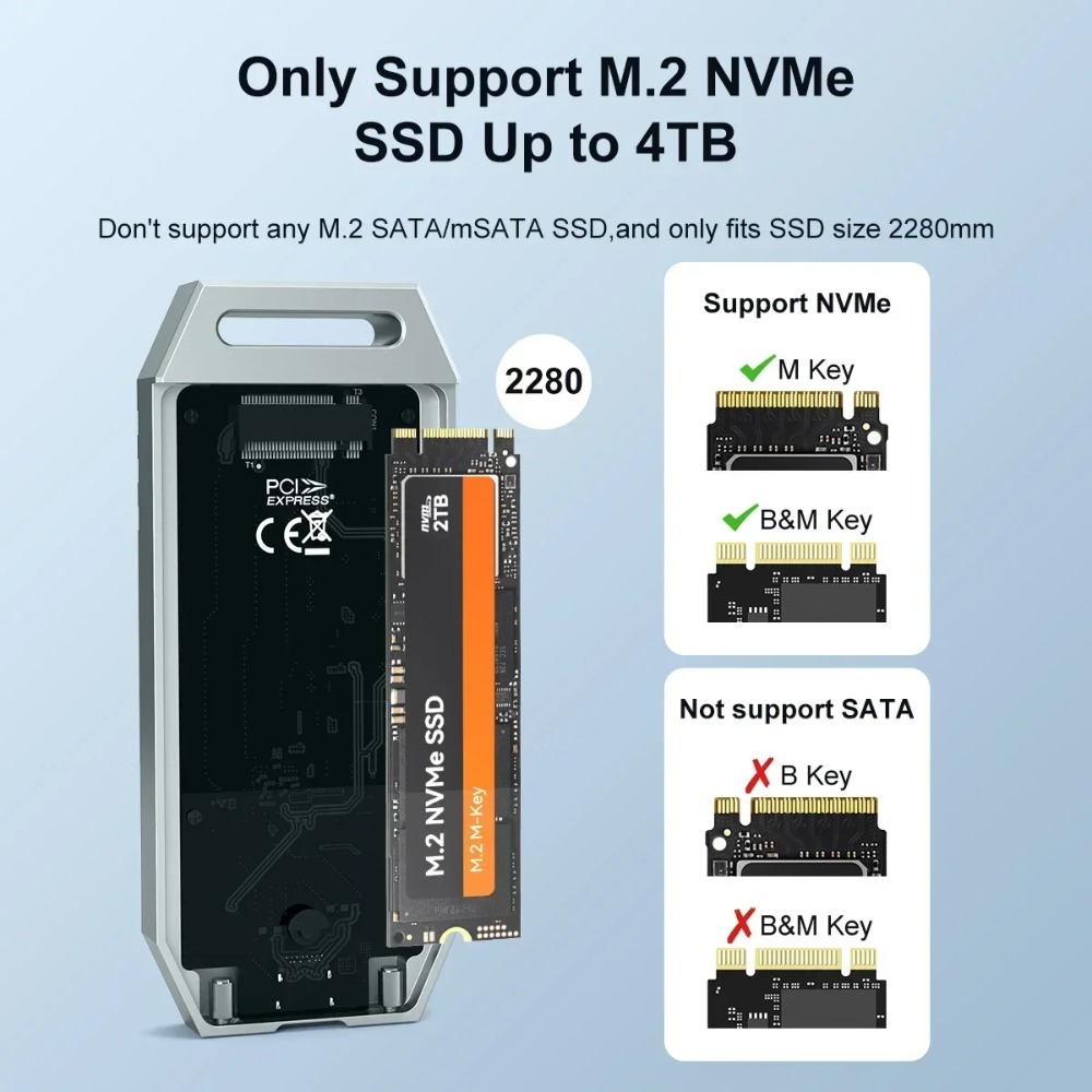 MAIWO USB4 NVMe M.2 SSD muhafa - Usb4 40Gbps External Ssd 8Tb incelemesi ve fiyatı