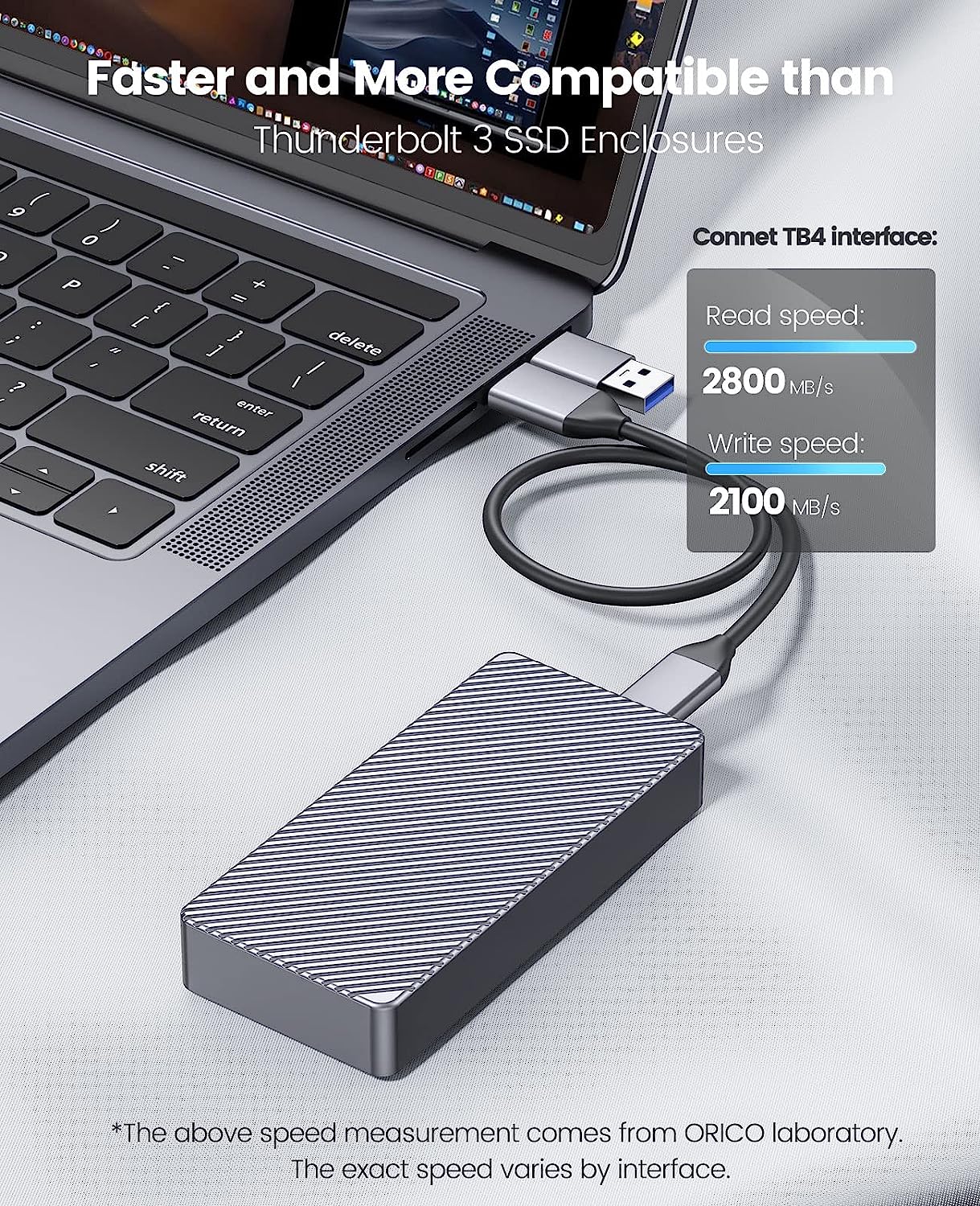 ORICO 40 Gbps M.2 NVMe SSD Muh - Thunderbolt 4 External Ssd 4Tb incelemesi ve fiyatı
