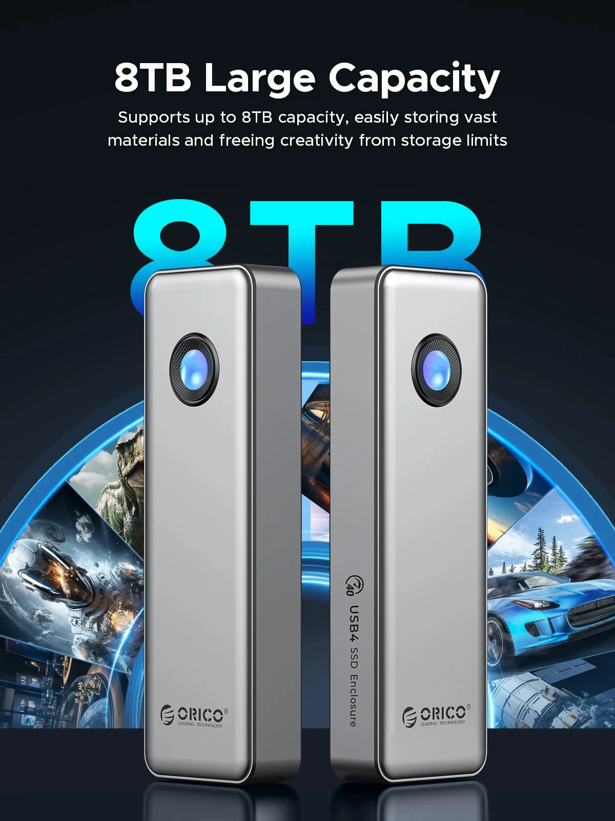 ORICO USB4 40Gbps M.2 NVMe SSD - Usb4 40Gbps External Ssd 8Tb incelemesi ve fiyatı