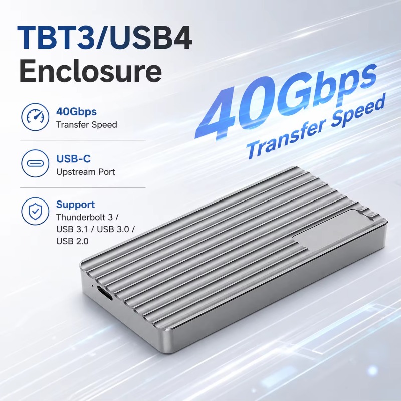 Alüminyum M.2 NVMe SSD Kutusu  - Usb4 40Gbps External Ssd 8Tb incelemesi ve fiyatı