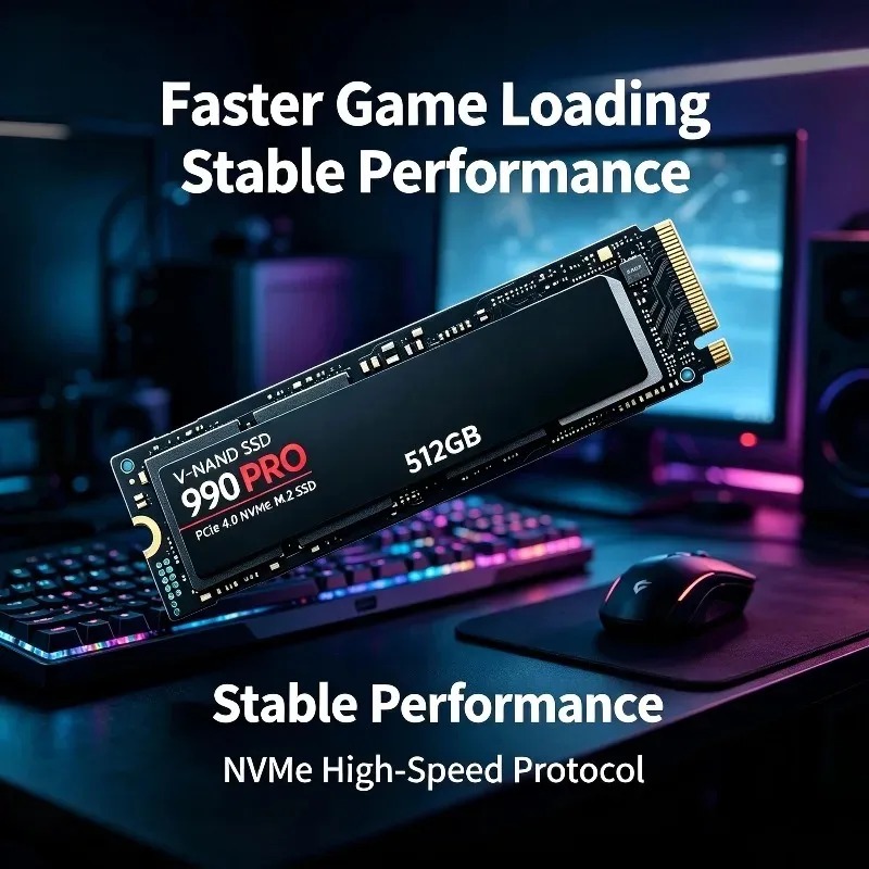 990 PRO Orijinal SSD – 512GB/1 - Pcie 4.0 4Tb 2280 Ssd 7450Mbps incelemesi ve fiyatı